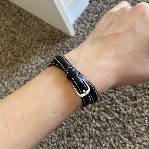 Agatha Wrap Around Leather Bracelet